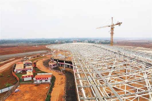 ?？诿捞m國際機(jī)場鋼結(jié)構(gòu)建筑應(yīng)用